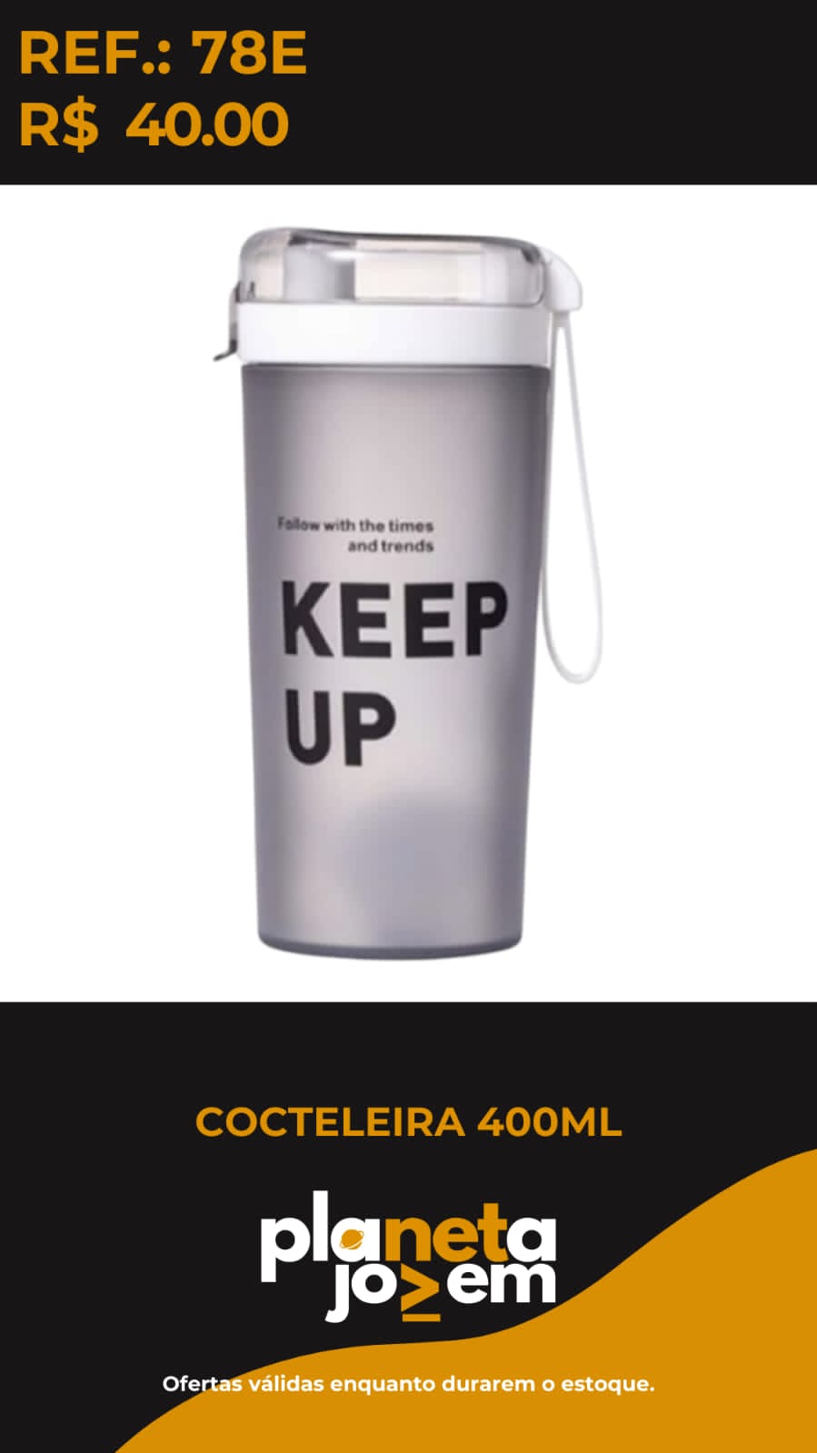 Cocteleira 400ml